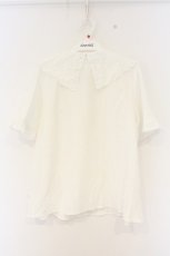 画像3: axes femme / 刺繍襟ブラウス M キナリ O-26-09-25-054-AX-BL-OW-OS (3)