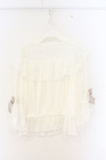 画像3: axes femme / パゴダスリーブ風トップス F シロ O-26-09-25-055-AX-TO-OW-OS (3)