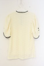 画像3: axes femme / チャイナ風レーストップス F キナリ O-26-09-25-073-AX-TO-OW-OS (3)