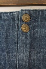 画像2: axes femme / 刺繍入りデニムミニスカート F インディゴ O-26-09-25-009-AX-SK-OW-OS (2)