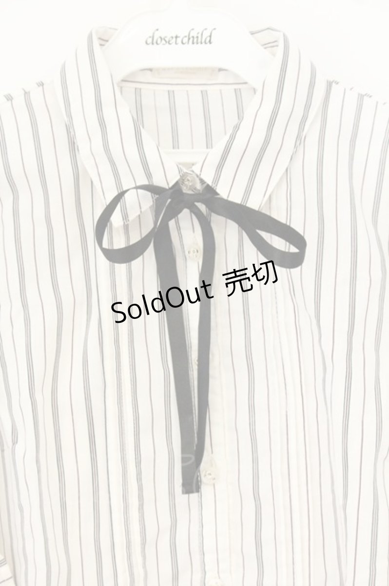 画像2: axes femme POETIQUE / ボリューム袖ブラウス M キナリ O-26-09-25-101-AX-BL-OW-OS (2)
