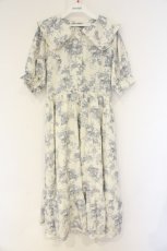画像1: m petit by misako / トワルドジュイワンピース L ブルー系 O-26-09-25-109-LO-OP-OW-OS (1)