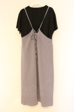 画像3: axes femme POETIQUE / フォトプリントＴシャツ付ワンピース M クロ×パープル O-26-09-25-110-AX-OP-OW-OS (3)