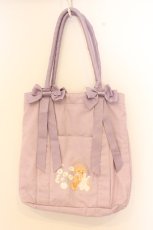 画像1: m petit by misako / TT*AM*キャンバストートバッグ  パープル O-26-09-25-112-LO-BG-OW-OS (1)