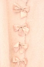 画像2: m petit by misako / MSKリボンカーディガン L ピンク O-26-09-25-013-LO-TO-OW-OS (2)
