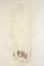 画像3: axes femme NOSTALGIE / 薔薇刺繍レースワンピース M シロ O-26-09-25-024-AX-OP-OW-OS (3)