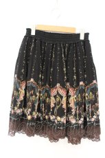 画像3: axes femme / リボンキャンドルスカート M クロ O-26-09-25-003-AX-SK-OW-OS (3)