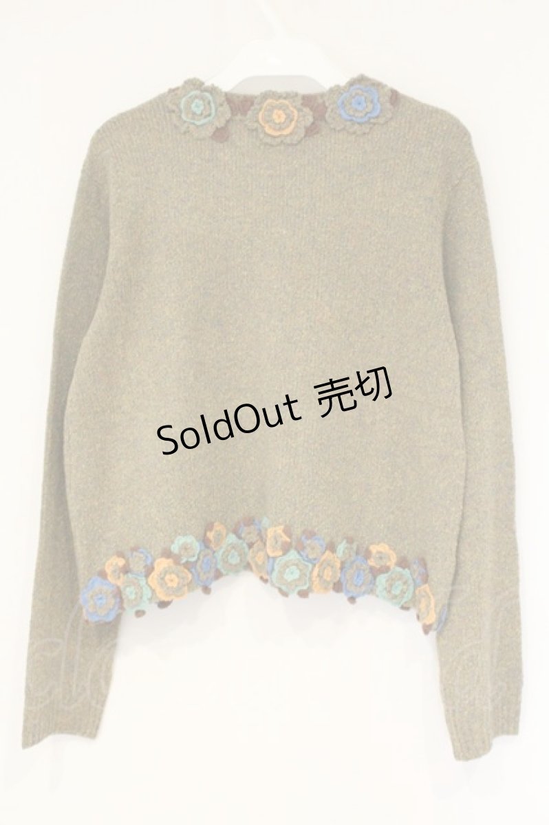 画像3: ILY a LONG TEMPS / ニット  ブラウン O-26-09-26-031-LO-TO-IG-OS (3)