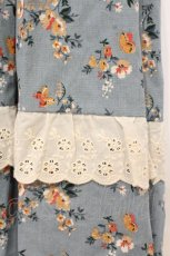 画像3: LOLITAその他 / 刺繍衿レトロワンピース  グリーン系 O-26-09-26-007-LO-OP-OW-OS (3)