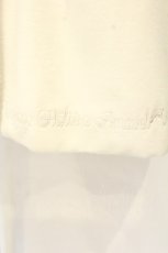 画像2: Amavel / Message Embroideryリボンコート  アイボリー O-26-09-26-089-CA-OP-IG-OS (2)