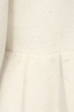 画像3: Amavel / Message Embroideryリボンコート  アイボリー O-26-09-26-089-CA-OP-IG-OS (3)