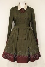 画像1: Amavel / Military Flagワンピース  カーキグリーン O-26-09-26-093-CA-OP-IG-OS (1)