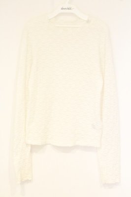Preview of floralストレッチレースtops　トップス F シロ