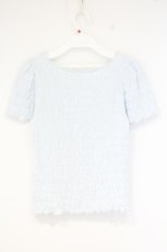 画像4: merry jenny / おどるうさぎのシャーリングTee　Tシャツ F サックス O-26-09-26-014-LO-TO-OW-OS (4)