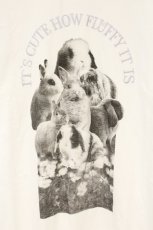 画像2: merry jenny / fluffy rabbit tee　Tシャツ F シロ O-26-09-26-015-LO-TO-OW-OS (2)