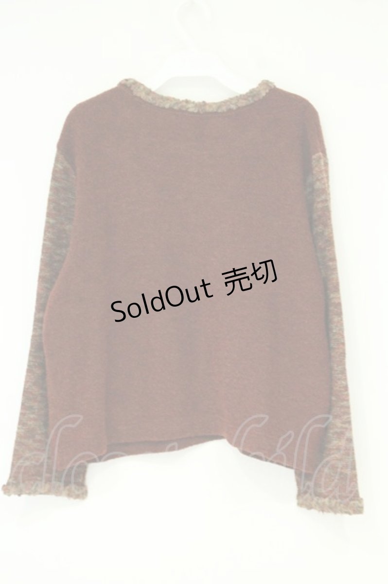 画像3: ILY a LONG TEMPS / きのみモチーフニット  ブラウン O-26-09-26-026-LO-TO-IG-OS (3)