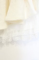 画像5: LIZ LISA / 3つリボン起毛ミニスカート  オフシロ O-26-09-27-035-LO-SK-OW-OS (5)