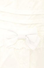 画像3: metamorphose / はしごレースピンタックリボンジャンパースカート 2 シロ O-26-09-27-004-ME-OP-OW-OS (3)