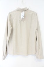 画像2: Fi.n.t / ループタイ使いシャツ F ライトベージュ O-26-09-27-054-CA-BL-OW-OS (2)