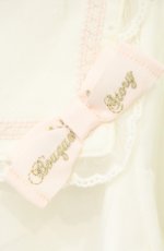 画像4: LIZ LISA / 半袖メッセージリボンセーラーブラウス  アイボリー×ピンク O-26-09-27-012-LO-BL-OW-OS (4)