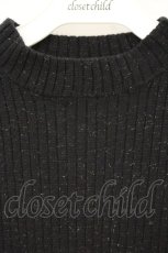 画像2: Franche Lippee / リボンラメニットプルオーバー M クロ O-26-09-28-033-LO-TO-OW-OS (2)