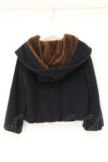 画像3: Franche Lippee / マフマフコート M ネイビー×ブラウン O-26-09-28-035-LO-CO-OW-OS (3)