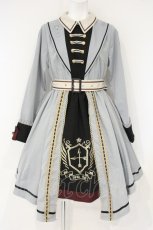 画像1: With Puji / Knights Templarワンピース M ブルーグレー系 O-26-09-28-040-LO-OP-OW-OS (1)