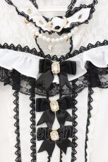 画像2: LIZ LISA / 3つリボンフロントチョーカーブラウス 0 シロ O-26-09-28-072-LO-BL-YM-OS (2)