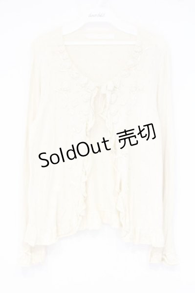 PINK HOUSE / モチーフ付きボレロ 生成り O-26-09-28-077-LO-TO-IG-OS