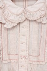 画像2: PINK HOUSE / ロゴリボン付きローンのブラウス  ピンク O-26-09-28-078-LO-BL-IG-OS (2)