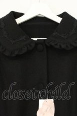 画像2: m petit by misako / TT*AOKロングコート L クロ O-26-09-28-021-LO-CO-OW-OS (2)