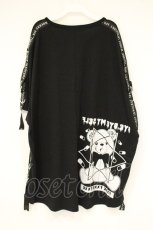 画像4: SEX POT ReVeNGe / Hello,Good Bye Design Logo Belt Big Square Cutsew　Tシャツ F ブラック O-26-09-28-027-SP-TO-OW-OS (4)