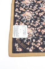 画像3: PINK HOUSE / ハンカチ  クロ・フラワー格子 O-26-09-29-1035-LO-JA-OW-OS (3)