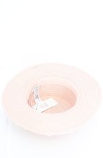 画像4: axes femme / 巻き薔薇レース雑材カンカン帽 57cm ピンク O-26-09-29-1004-AX-AC-OW-OS (4)