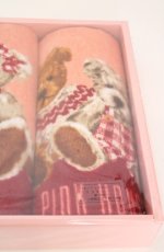 画像2: PINK HOUSE / くまタオルセット  ピンク系 O-26-09-29-1044-LO-ZA-OW-OS (2)