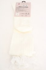 画像2: Cherirulu Chocola / ECMYOVKTPレース　オーバーニー 23~25cm シロ O-26-09-29-1018-LO-ZA-OW-OS (2)