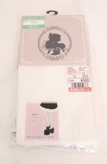 画像1: Cherirulu Chocola / ECMYバラタイツ L~LL シロ O-26-09-29-1020-LO-ZA-OW-OS (1)