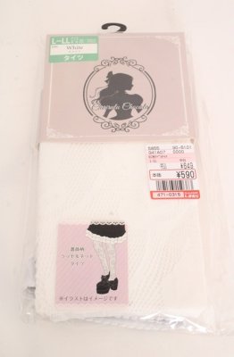 Preview of ECMYバラタイツ L~LL シロ