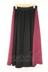 画像5: Qutie Frash / 和柄プリーツロングスカート  ブラック×パープル O-26-09-29-056-QU-SK-IG-OS (5)