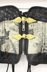 画像2: Qutie Frash / 2026年プレミアム5点セット?烏耀?チャイナコルセット  ブラック×ゴールド O-26-09-29-057-QU-TO-IG-OS (2)
