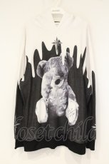 画像1: TRAVAS TOKYO / OOZY BEAR プルオーバーパーカー  ブラック×ホワイト O-26-09-29-007-PU-TO-IG-OS (1)