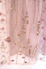 画像2: axes femme / ボタニカル刺繍スカート M ピンク O-26-09-29-079-AX-SK-OW-OS (2)