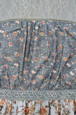 画像2: axes femme NOSTALGIE / 花柄ｘ刺繍スタンドワンピース M グリーン系 O-26-09-29-097-AX-OP-OW-OS (2)