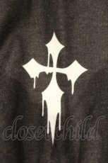 画像3: TRAVAS TOKYO / Phantom killer Collared PO/襟付きルーズスウェットトップス  ブラック O-26-09-29-012-PU-TO-IG-OS (3)
