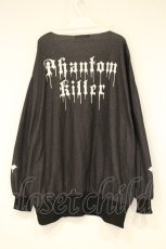 画像4: TRAVAS TOKYO / Phantom killer Collared PO/襟付きルーズスウェットトップス  ブラック O-26-09-29-012-PU-TO-IG-OS (4)