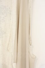 画像2: Rozen Kavalier / クロスストーンシフォン切替ジレ  アイボリー O-26-09-29-002-OO-TO-IG-OS (2)