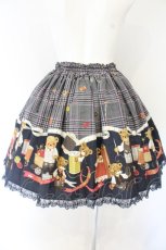 画像3: metamorphose / Tailor's Bearミニスカート  ネイビー O-26-10-01-029-ME-SK-IG-OS (3)