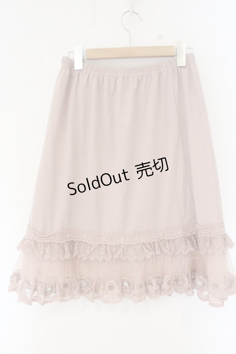 画像2: axes femme / プチバラペチスカート M ピンク O-26-10-01-033-AX-SK-OW-OS (2)
