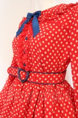 画像2: Angelic Pretty / Falling Heartワンピース  アカ O-26-10-01-037-AP-OP-OW-OS (2)