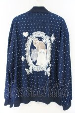 画像2: Candy Stripper / TINY DOT JERSEY BLOUSON　ブルゾン F ネイビー O-26-10-01-045-PU-TO-OW-OS (2)